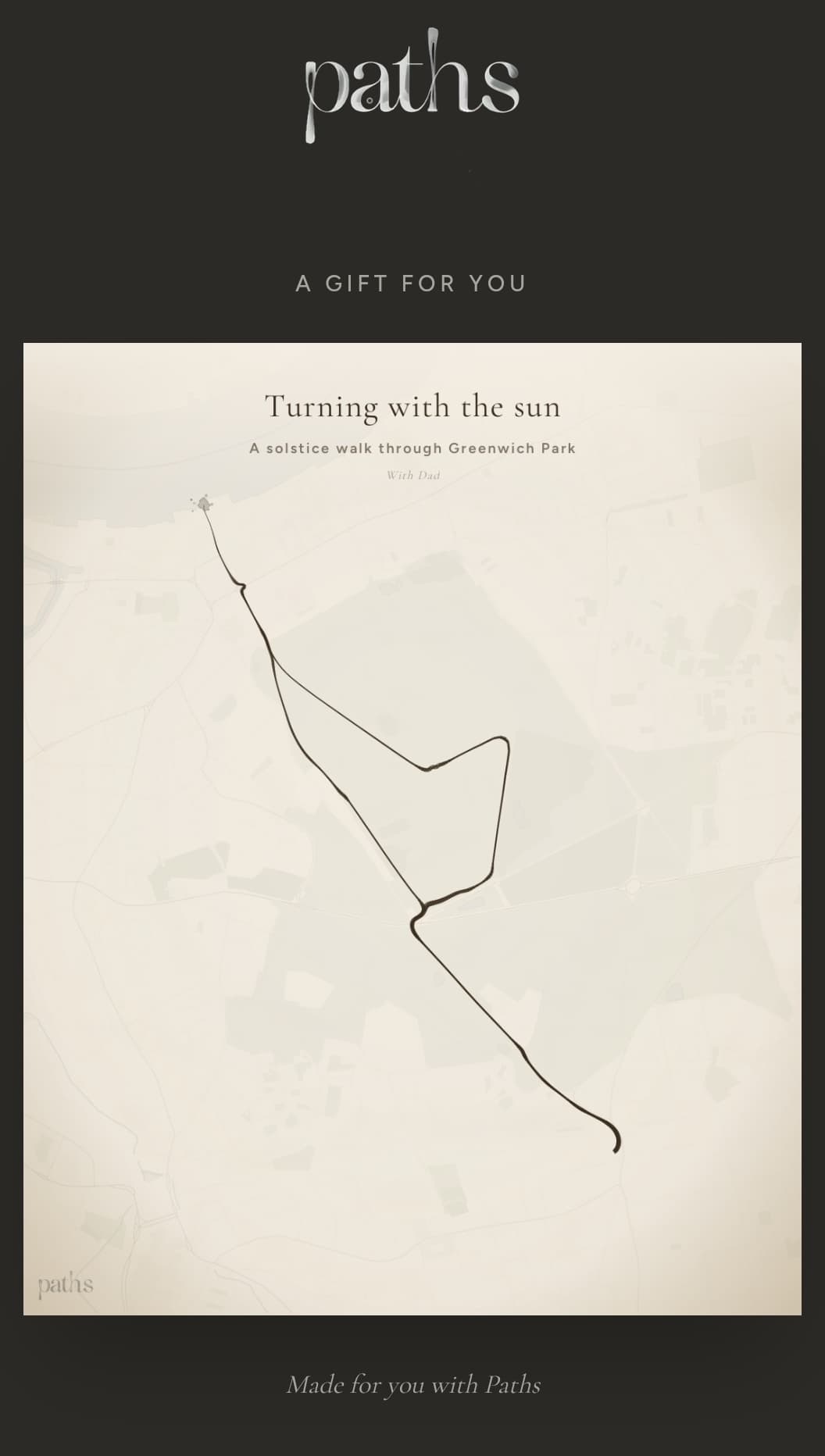Share or gift in Paths