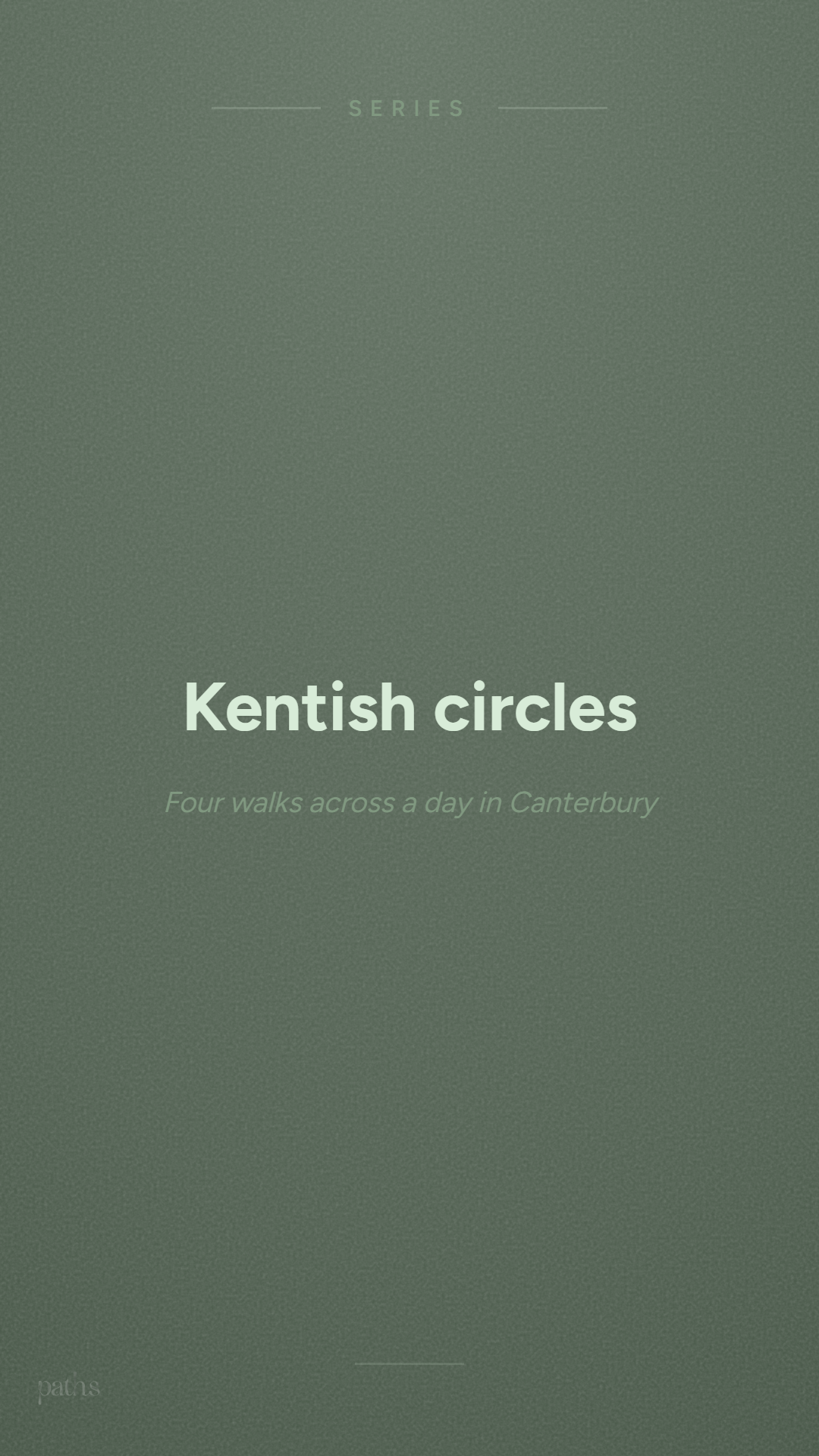 Series reel or carousel